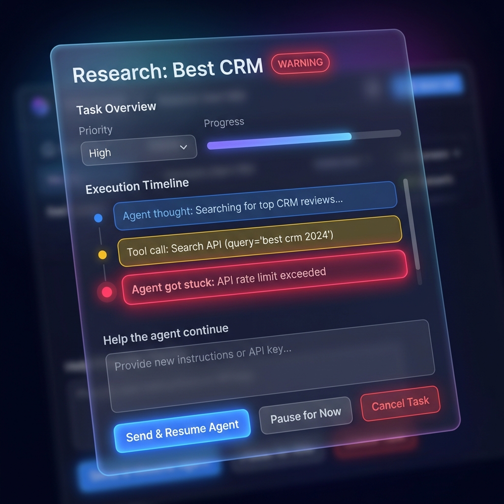 Agent Detail Intervention